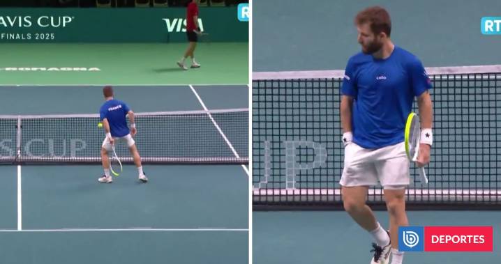 Moutet canchereó y quedó en ridículo: francés perdió y dejó contra las cuerdas a su país en Copa Davis
