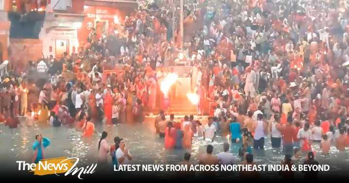 Haridwar: Devotees flock to Har Ki Pauri for holy dip on Kartik Purnima