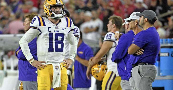 Frank Wilson lays out LSU's plan at quarterback as the Tigers prepare for Arkansas