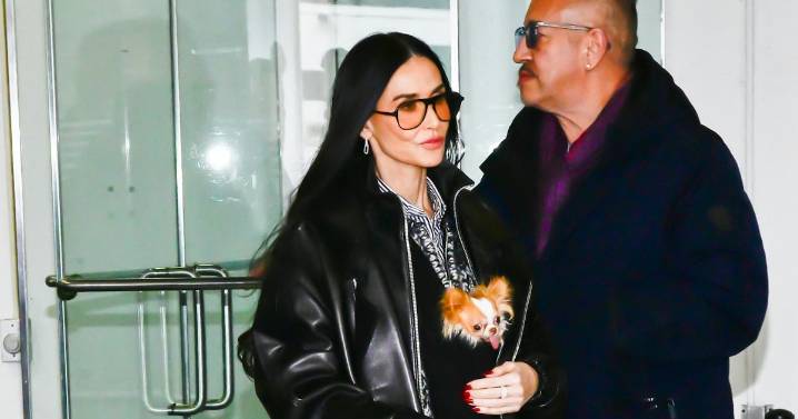 Demi Moore Proves a Newspaper Is This Season's Hottest Accessory