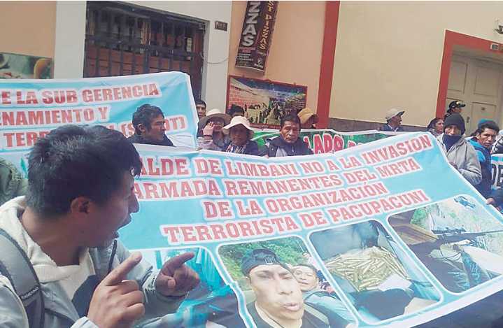 Puno: Coasa protesta en la capital de región