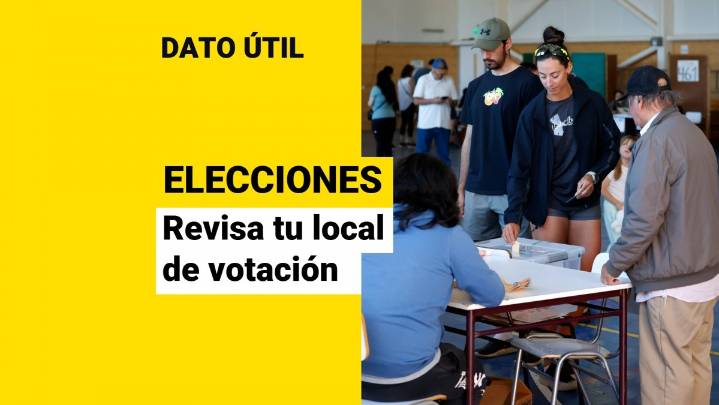 ¿Te cambiaron el local de votación? Así puedes revisar dónde votas en las elecciones del domingo