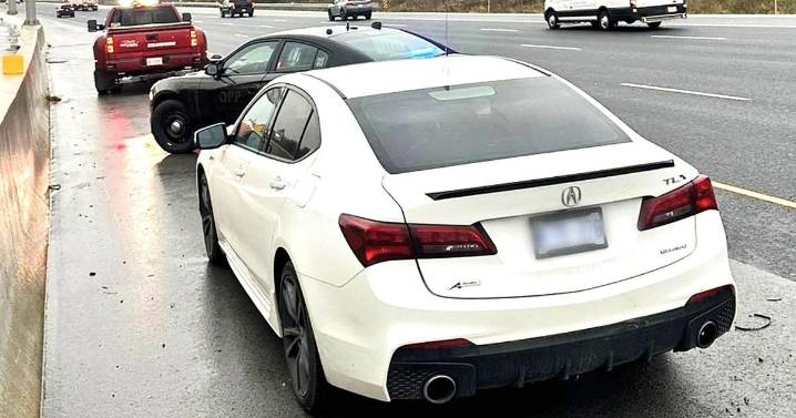 Cambridge man charged after driving 110 km/h ove limit