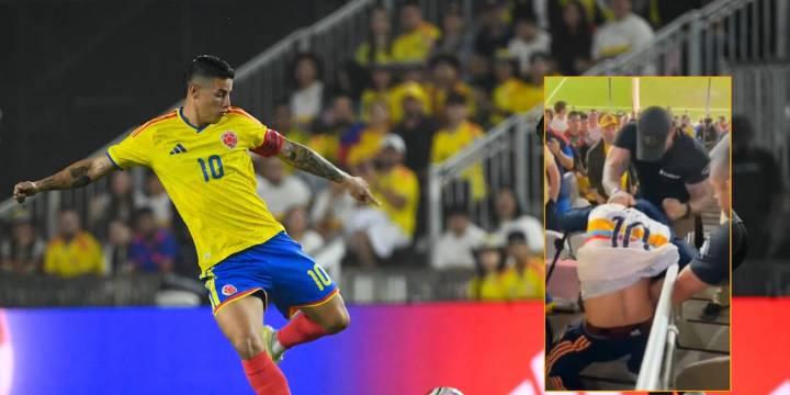 Revelan video de la expulsión de colombianos de estadio en Miami en el que la selección debutó contra Nueva Zelanda: “Tengo mi boleta”