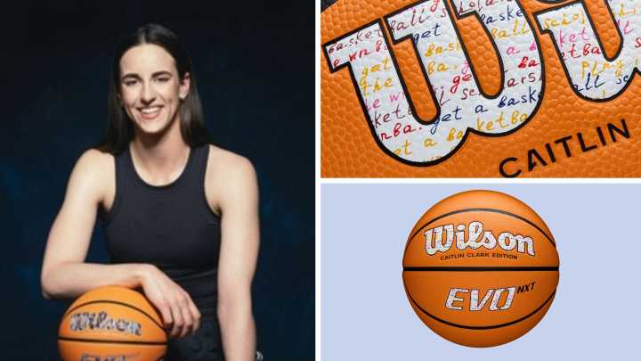 Save 40% on this Caitlin Clark signature basketball at Wilson