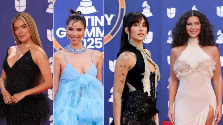 Latin Grammy 2025: los "looks" más impactantes de la alfombra roja (+Fotos)