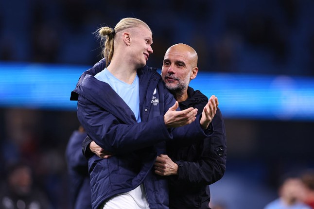 Pep Guardiola compares Erling Haaland to two legendary players amid rampant form