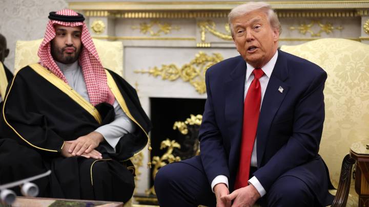 Trump meets with Saudi Crown Prince Mohammed bin Salman