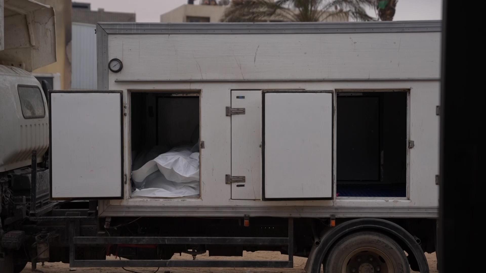 Bodies of 15 Palestinians returned from Israeli detention to Gaza's Nasser Hospital