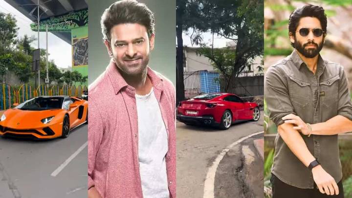 Viral video: Tollywood actors and their supercars in Hyderabad