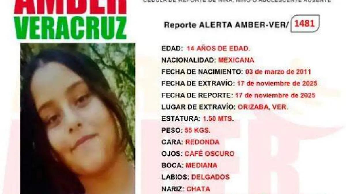 Padres piden apoyo para localizar a su hija desaparecida en Orizaba