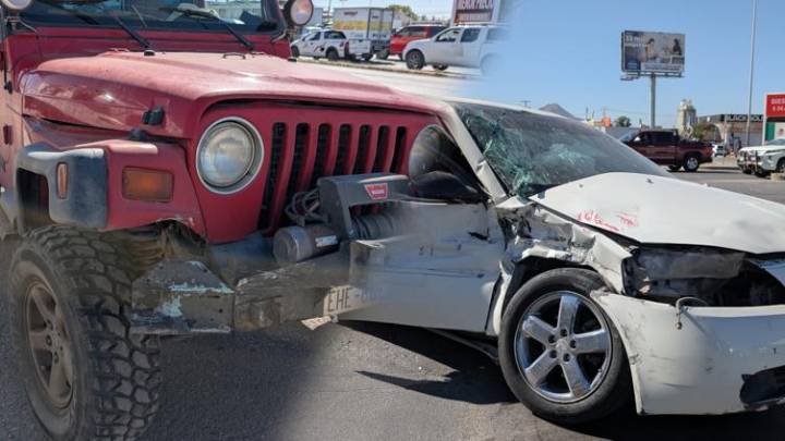 Encontronazo en el Juan Pablo II deja a dos mujeres lesionadas 🎦