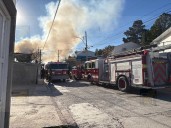 Incendio consume vivienda y deja en la calle a abuelita y su hijo en colonia Díaz Ordaz