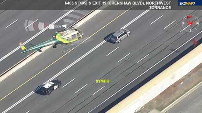 Woman leads CHP on chase from Ventura County all the way to Mexico