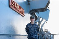 La marinera entrerriana y su vida en el mar a bordo del destructor ARA Sarandí: “es un orgullo”