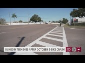 Weeks after being hospitalized after a bicycle crash, a Dunedin 15