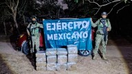 Incautan 86 kilos de marihuana en Tamaulipas; vehículo ilegal fue asegurado
