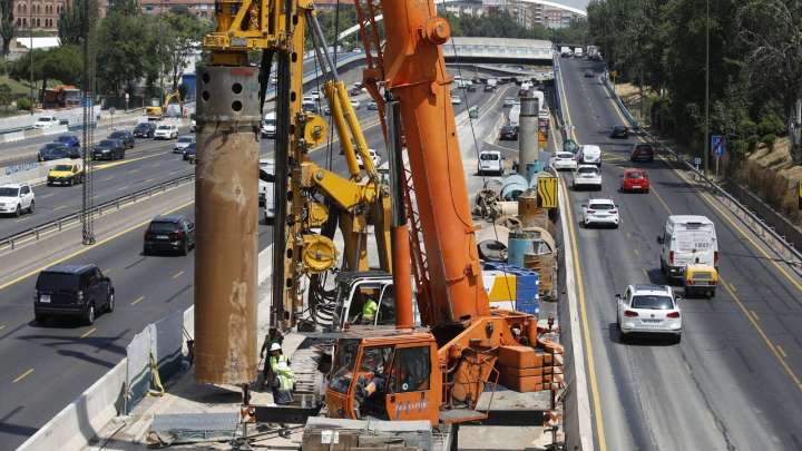 Obras del Parque Ventas: este lunes finalizan las afecciones diurnas al tráfico en la M