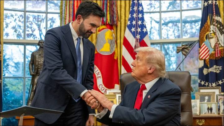 'That's OK, I Don't Mind': Trump Jokes About Being Called 'Fascist' By Mamdani In White House