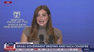 Israeli government briefing amid Gaza ceasefire