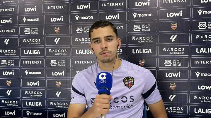 Matías Moreno: "En mi cabeza no existe la posibilidad de bajar"