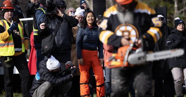 Photo Gallery: Annual N.S. Christmas tree gift en route to Boston