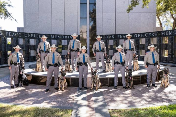 Texas DPS announces graduation of 9 new K