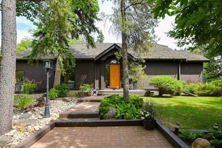 This $1M Japanese-inspired Edmonton home is in the middle of the forest