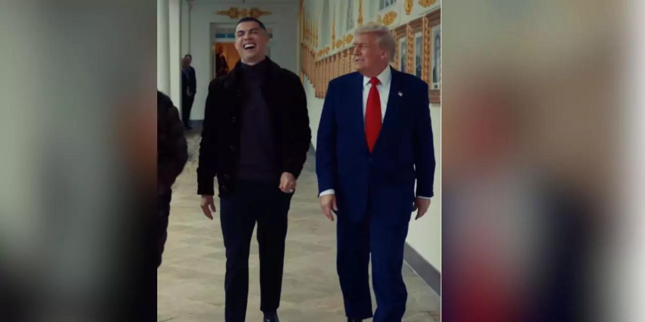 Cristiano Ronaldo se reúne con Donald Trump en la Casa Blanca