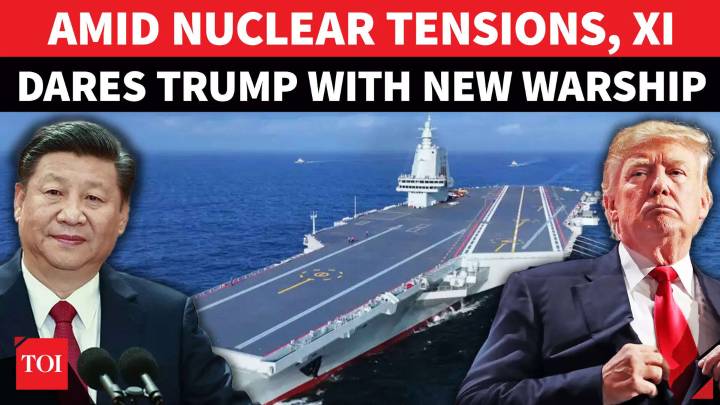 Xi’s ‘Super Carrier’ Fujian ROARS At Sea, China ‘Shakes’ Trump's Naval Dominance