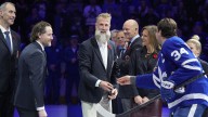 Joe Thornton fired up after Maple Leafs’ Auston Matthews honors Hall of Fame induction