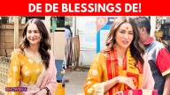 Rakul Preet Seeks Blessings At Siddhivinayak Ahead Of De De Pyaar De 2 Release, Distributes Prasad