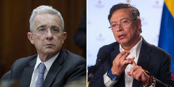 Petro acusó a Álvaro Uribe de aliarse con narcos para comprar votos y posicionarse en cargos públicos: “Por eso gobernó Antioquia y Colombia”