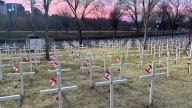 Sunrise and sunset Remembrance ceremonies begin at Calgary's Field of Crosses