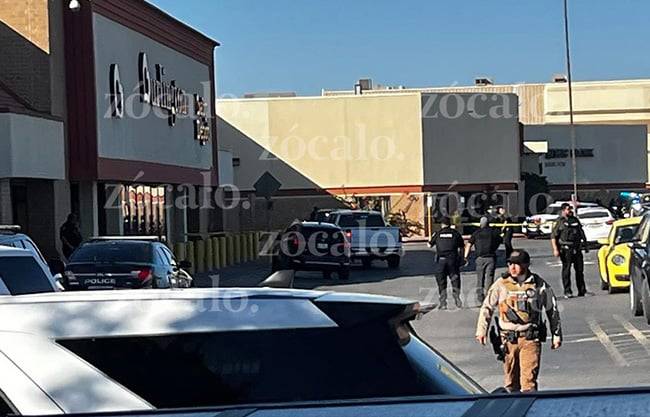 Se registra balacera en el Mall de las Águilas en Eagle Pass, Texas; hay dos lesionados