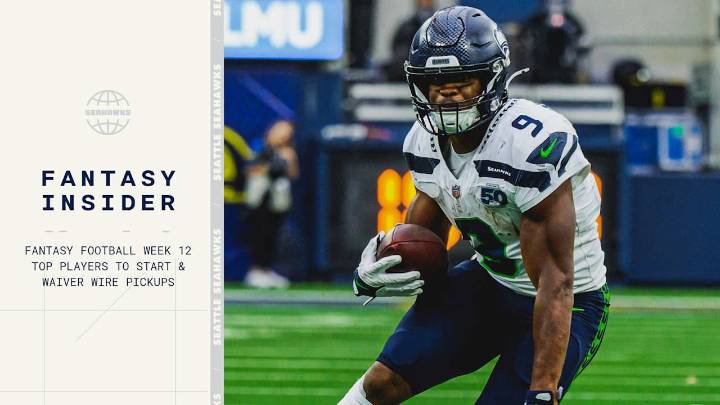 Fantasy Football Week 12 Guide: Top Starts And Waiver Wire Targets
