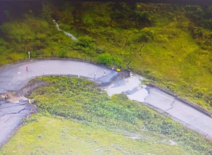 Afectados por el desplazamiento en la zona de la Troncal del Carare (Santander)