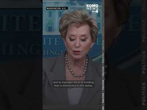 Shutdown 'proved' the Department of Education is not needed, McMahon says