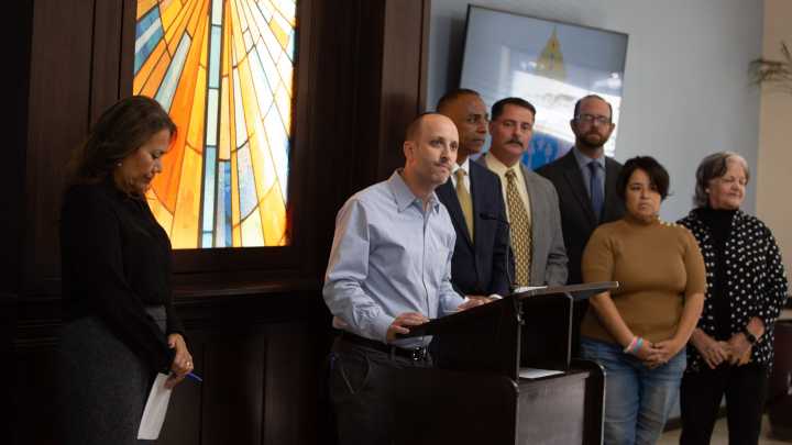 US Rep. Escobar and faith leaders call for food donations during shutdown