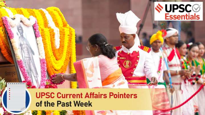 UPSC Current Affairs Pointers of the past week | November 10 to November 16, 2025