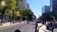 SSC activa protocolo de seguridad en Paseo de la Reforma ante Marcha de la Generación Z
