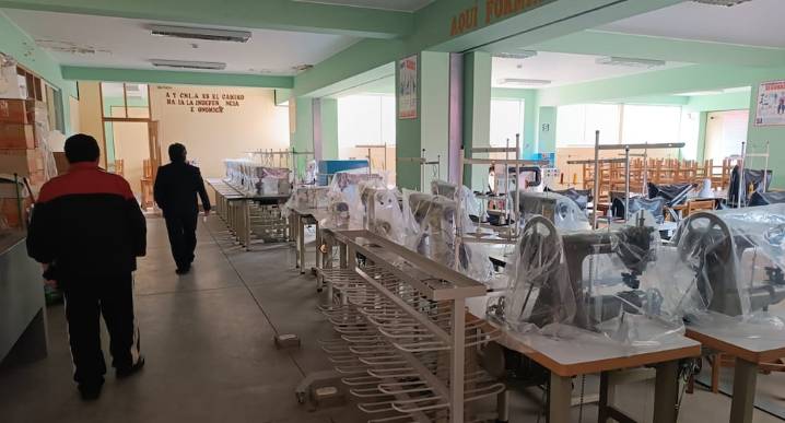 Huánuco: escolares no pueden usar máquinas nuevas por fallas y arbitraje