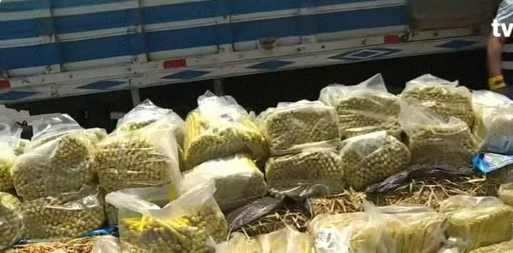 PNP incauta casi 12 500 cartuchos de explosivos en la garita móvil de Pucusana