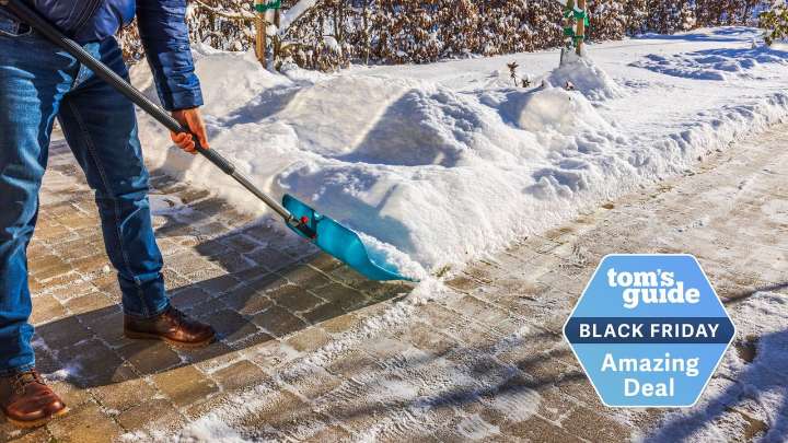 This snow shovel cuts through ice with ease, and it's on sale for Black Friday
