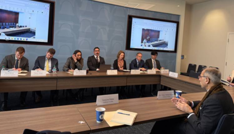 Indian Ambassador Meets Experts At Conservative Think Tank In Washington