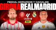 Real Madrid vs. Girona: fecha, horarios y canales de TV para ver transmisión de LaLiga