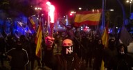 Tres detenidos en los incidentes provocados en Madrid durante una manifestación ultra de Núcleo Nacional