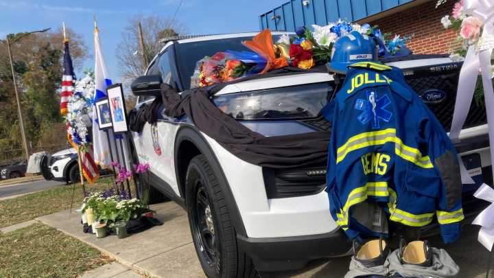 Fallen Gaston County paramedic honored with procession, vigil