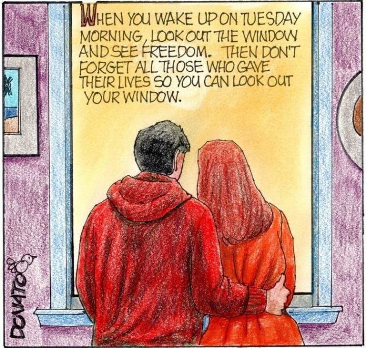 Andy Donato cartoon, Nov. 9, 2025