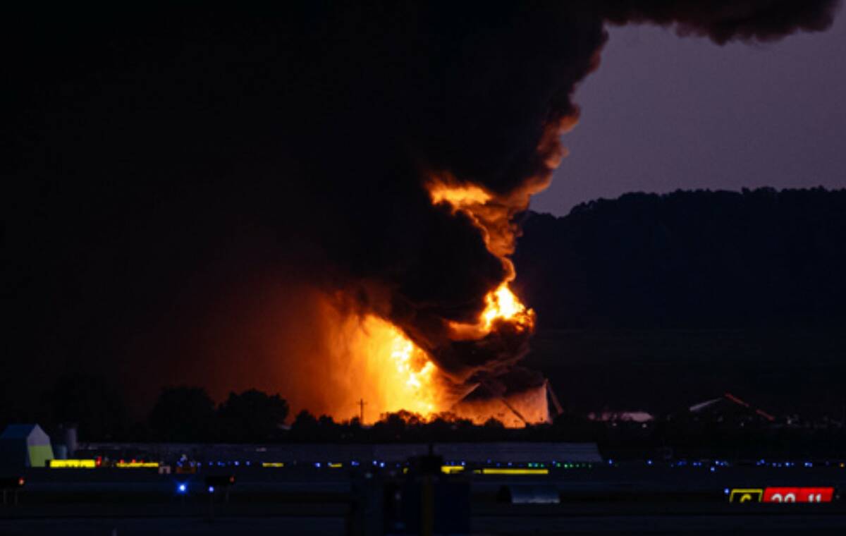 Hawaii-bound UPS cargo plane crashes, explodes in Kentucky